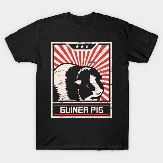 Guinea Pig Propaganda T-Shirt by MeatMan